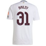 aston villa adidas away shirt 2024-25 with bailey 31 cup printing Collection | Official Aston Villa FC Gear Online