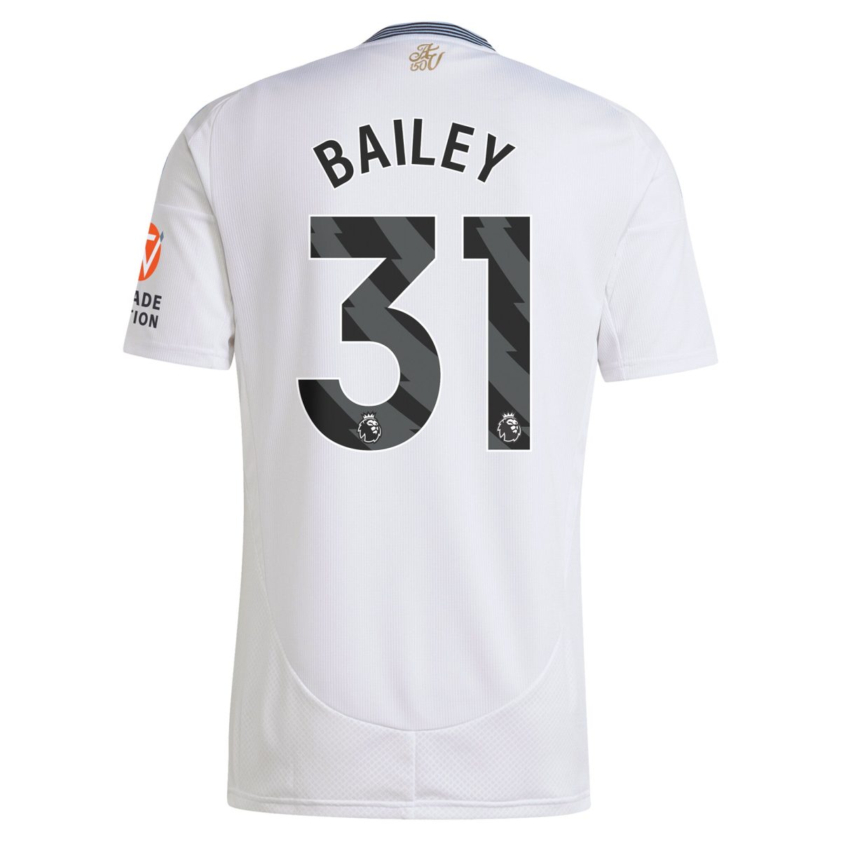 aston villa adidas away shirt 2024-25 with bailey 31 printing Collection | Official Aston Villa FC Gear Online