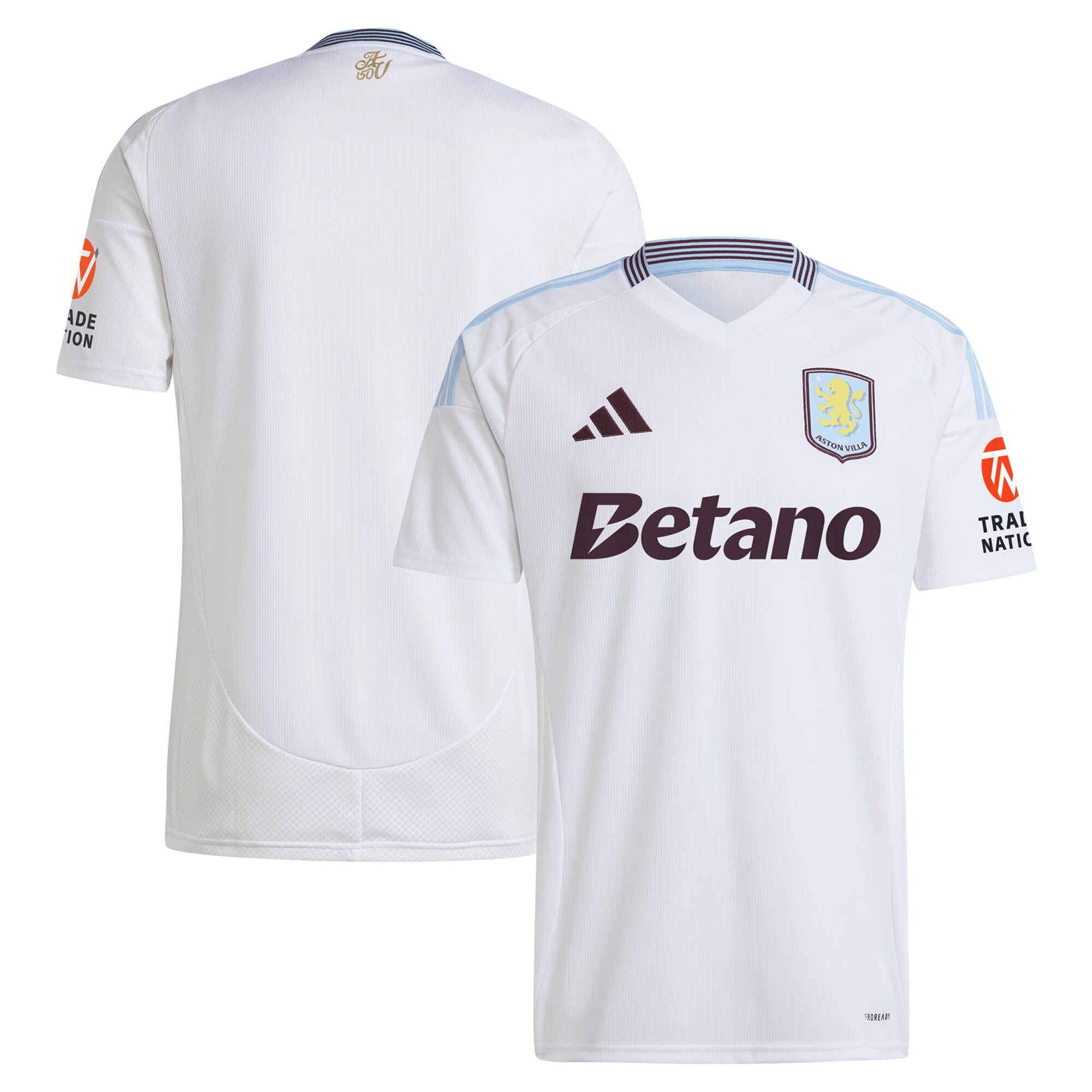 aston villa adidas away shirt 2024-25 with custom printing Collection | Official Aston Villa FC Gear Online