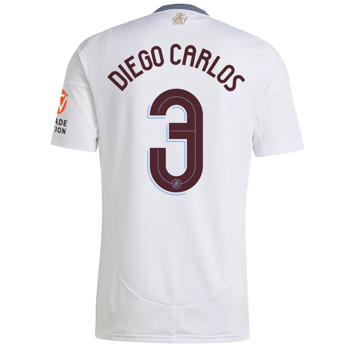 aston villa adidas away shirt 2024-25 with diego carlos 3 cup printing Collection | Official Aston Villa FC Gear Online