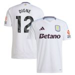 aston villa adidas away shirt 2024-25 with digne 12 printing Collection | Official Aston Villa FC Gear Online