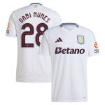 aston villa adidas away shirt 2024-25 with gabi nunes 28 cup printing Collection | Official Aston Villa FC Gear Online