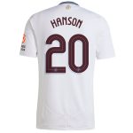 aston villa adidas away shirt 2024-25 with hanson 20 cup printing Collection | Official Aston Villa FC Gear Online