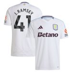 aston villa adidas away shirt 2024-25 with j. ramsey 41 printing Collection | Official Aston Villa FC Gear Online