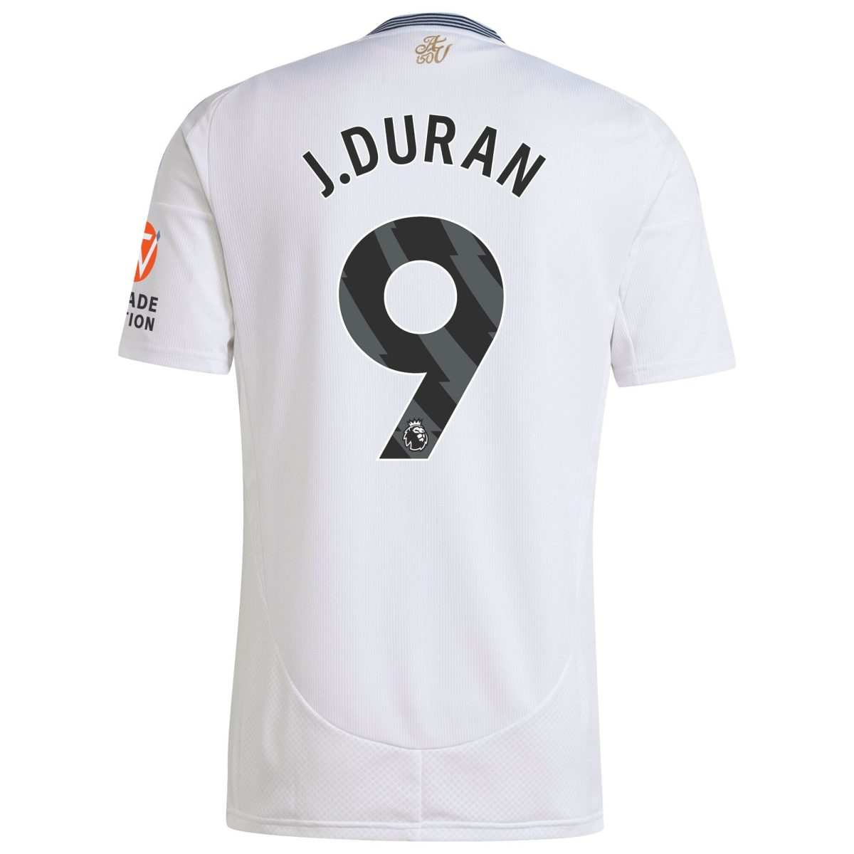 aston villa adidas away shirt 2024-25 with j.duran 9 printing Collection | Official Aston Villa FC Gear Online