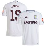 aston villa adidas away shirt 2024-25 with jaden 19 cup printing Collection | Official Aston Villa FC Gear Online