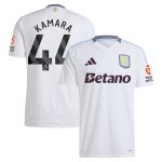 aston villa adidas away shirt 2024-25 with kamara 44 printing Collection | Official Aston Villa FC Gear Online