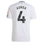aston villa adidas away shirt 2024-25 with konsa 4 printing Collection | Official Aston Villa FC Gear Online