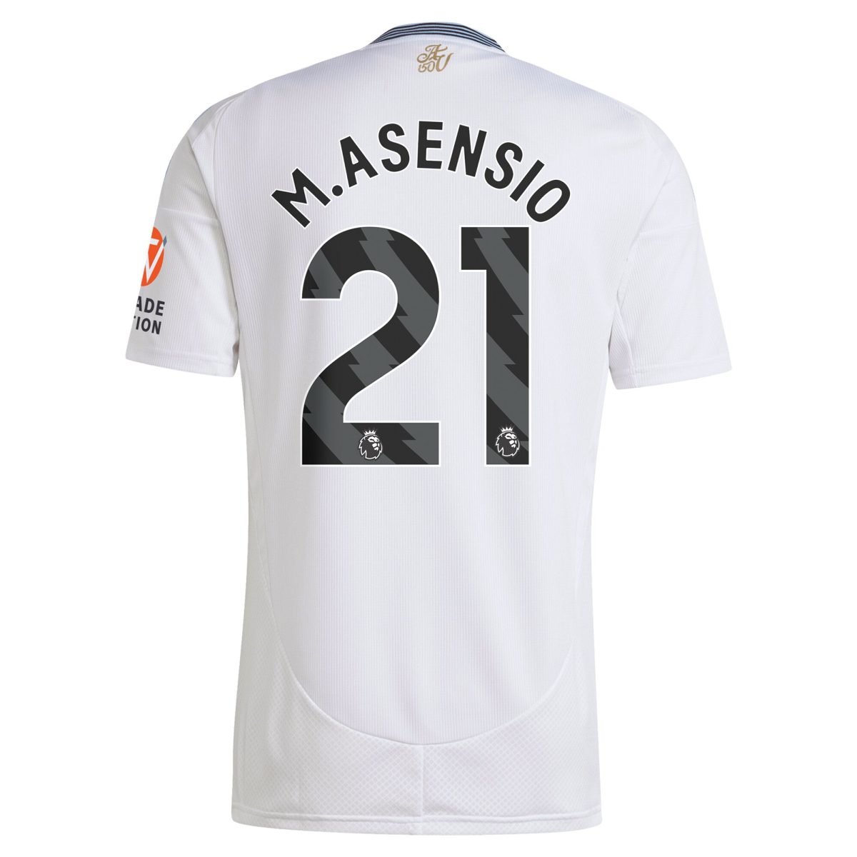 aston villa adidas away shirt 2024-25 with m.asensio 21 printing Collection | Official Aston Villa FC Gear Online