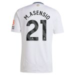 aston villa adidas away shirt 2024-25 with m.asensio 21 printing Collection | Official Aston Villa FC Gear Online