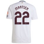 aston villa adidas away shirt 2024-25 with maatsen 22 cup printing Collection | Official Aston Villa FC Gear Online