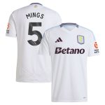 aston villa adidas away shirt 2024-25 with mings 5 printing Collection | Official Aston Villa FC Gear Online