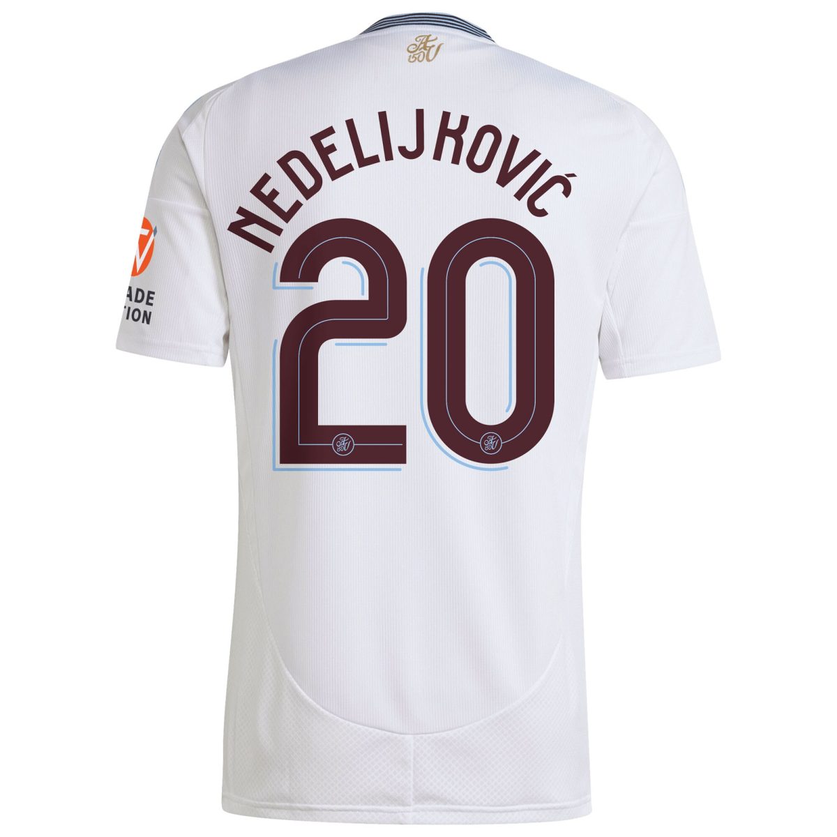 aston villa adidas away shirt 2024-25 with nedeljković 20 cup printing Collection | Official Aston Villa FC Gear Online