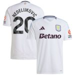 aston villa adidas away shirt 2024-25 with nedeljković 20 printing Collection | Official Aston Villa FC Gear Online