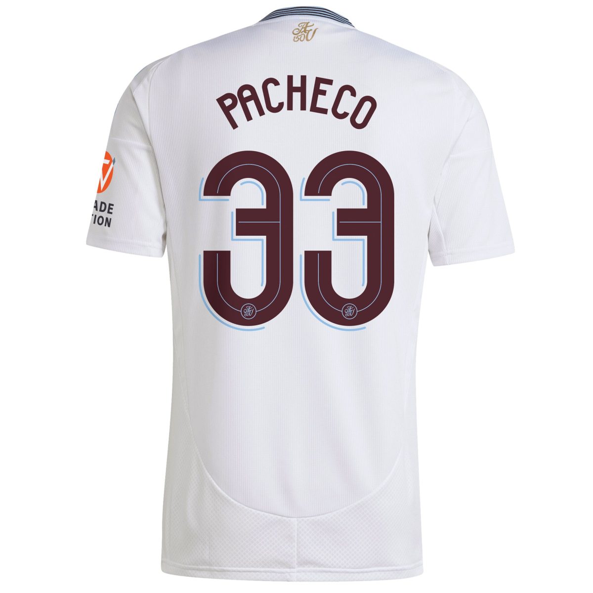 aston villa adidas away shirt 2024-25 with pacheco 33 cup printing Collection | Official Aston Villa FC Gear Online