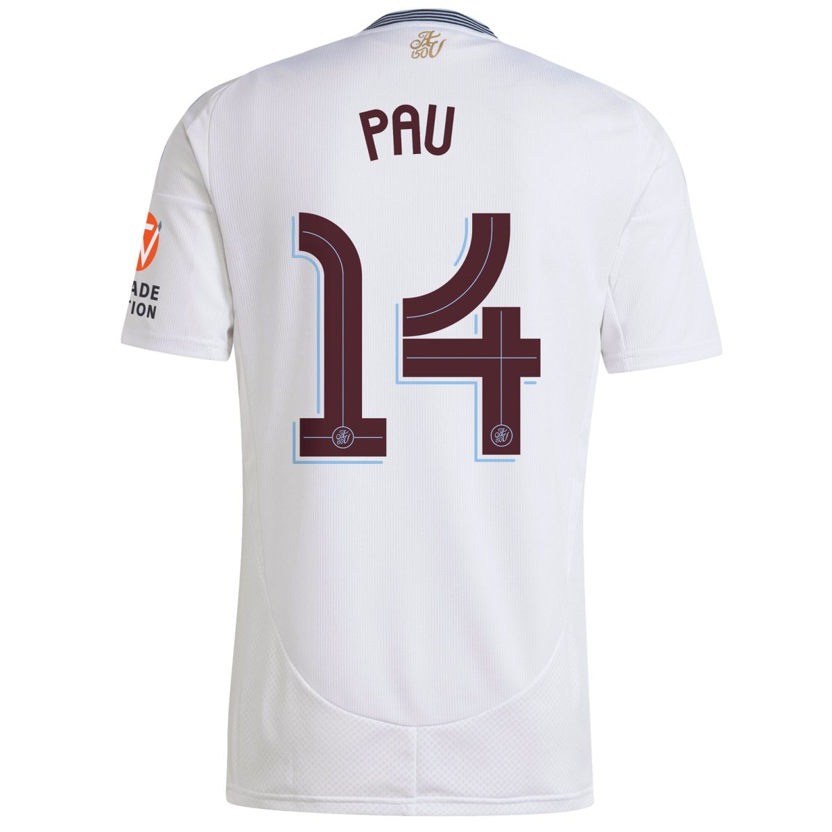 aston villa adidas away shirt 2024-25 with pau 14 cup printing Collection | Official Aston Villa FC Gear Online