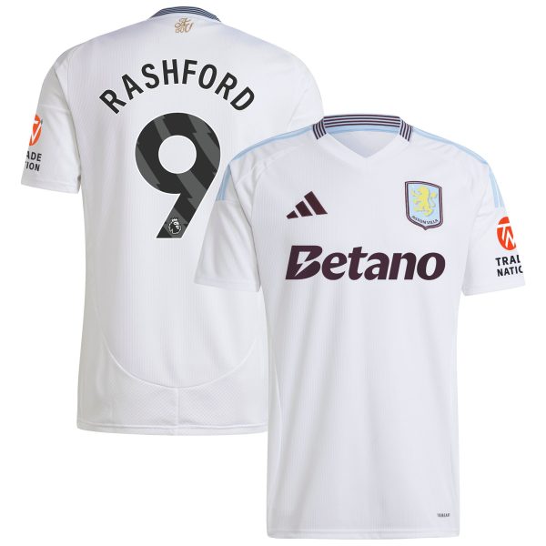 aston villa adidas away shirt 2024-25 with rashford 9 printing Collection | Official Aston Villa FC Gear Online