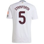 aston villa adidas away shirt 2024-25 with staniforth 5 cup printing Collection | Official Aston Villa FC Gear Online