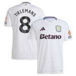aston villa adidas away shirt 2024-25 with tielemans 8 printing Collection | Official Aston Villa FC Gear Online