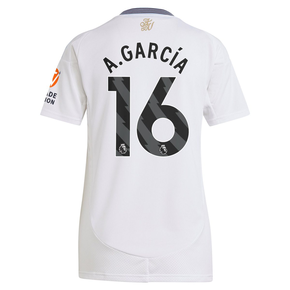 aston villa adidas away shirt 2024-25 – womens with a.garcía 16 printing Collection | Official Aston Villa FC Gear Online