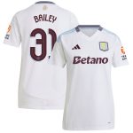 aston villa adidas away shirt 2024-25 – womens with bailey 31 cup printing Collection | Official Aston Villa FC Gear Online