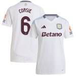 aston villa adidas away shirt 2024-25 – womens with corsie 6 cup printing Collection | Official Aston Villa FC Gear Online