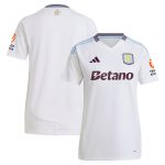 aston villa adidas away shirt 2024-25 – womens with custom printing Collection | Official Aston Villa FC Gear Online