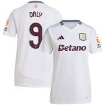 aston villa adidas away shirt 2024-25 – womens with daly 9 cup printing Collection | Official Aston Villa FC Gear Online