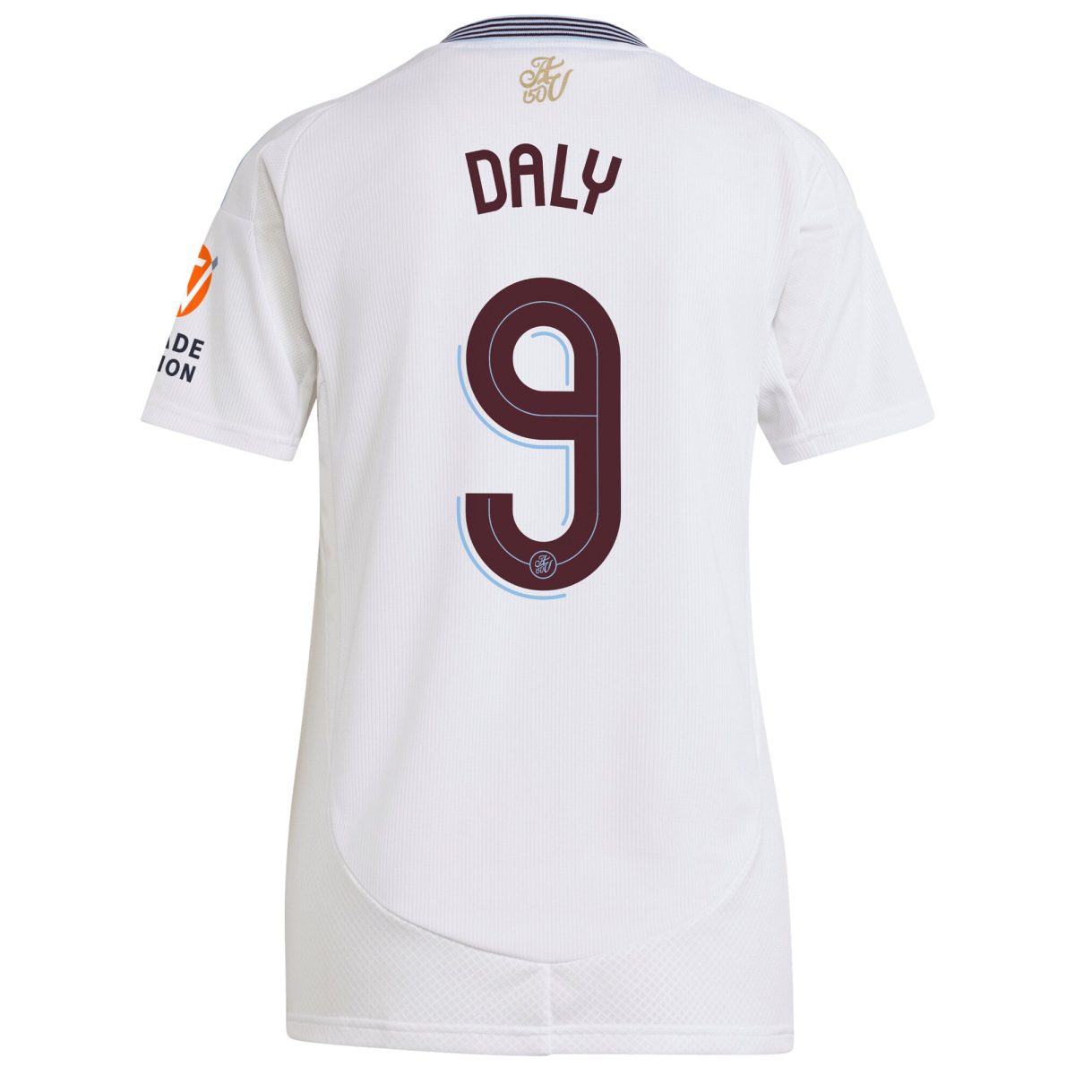 aston villa adidas away shirt 2024-25 – womens with daly 9 cup printing Collection | Official Aston Villa FC Gear Online