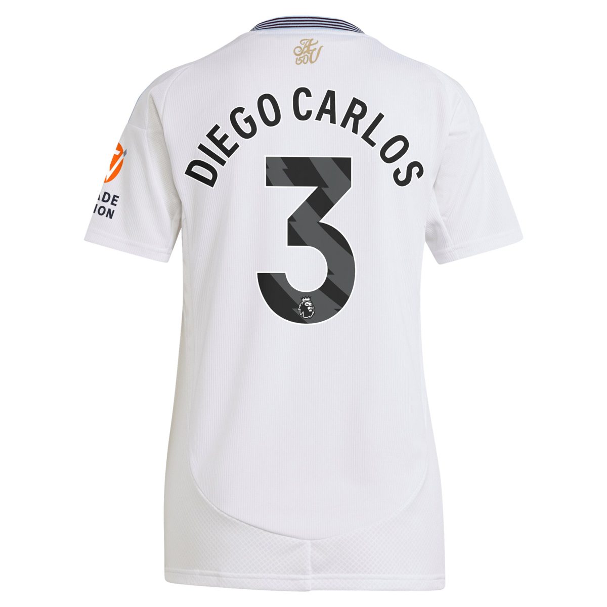 aston villa adidas away shirt 2024-25 – womens with diego carlos 3 printing Collection | Official Aston Villa FC Gear Online