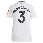 aston villa adidas away shirt 2024-25 – womens with diego carlos 3 printing Collection | Official Aston Villa FC Gear Online