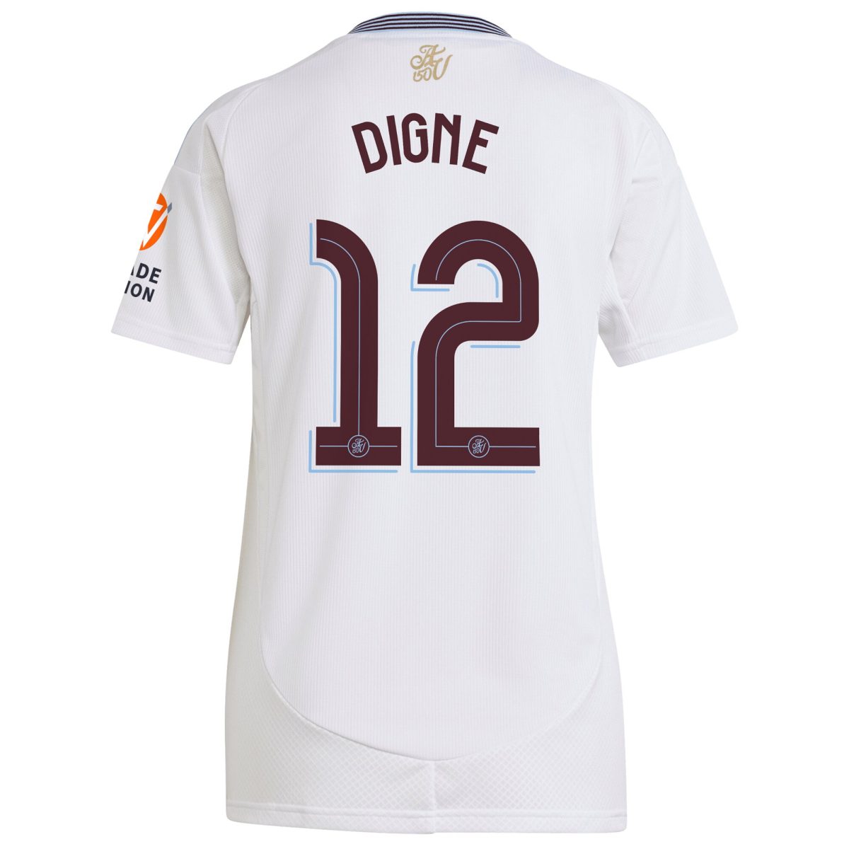 aston villa adidas away shirt 2024-25 – womens with digne 12 cup printing Collection | Official Aston Villa FC Gear Online