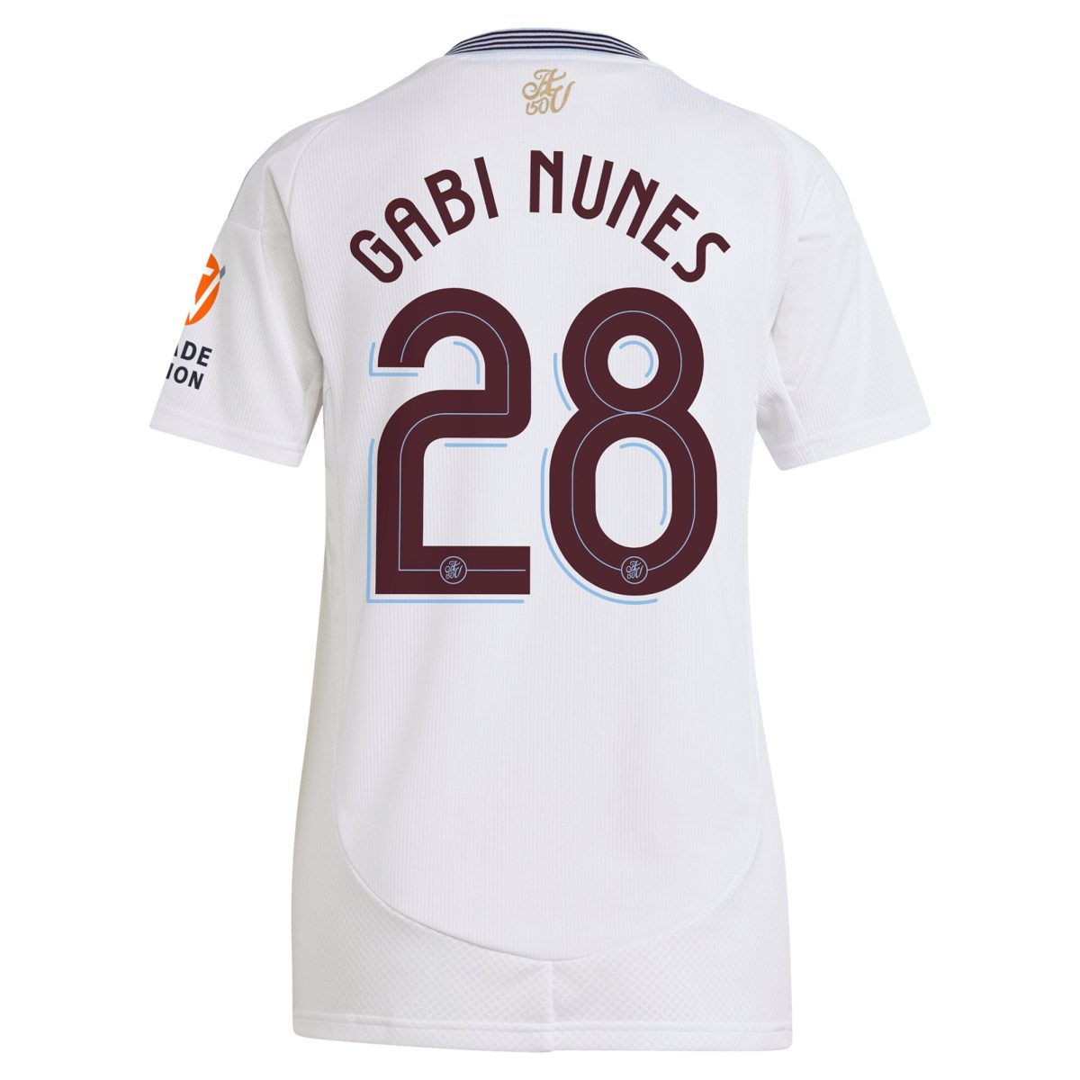 aston villa adidas away shirt 2024-25 – womens with gabi nunes 28 cup printing Collection | Official Aston Villa FC Gear Online