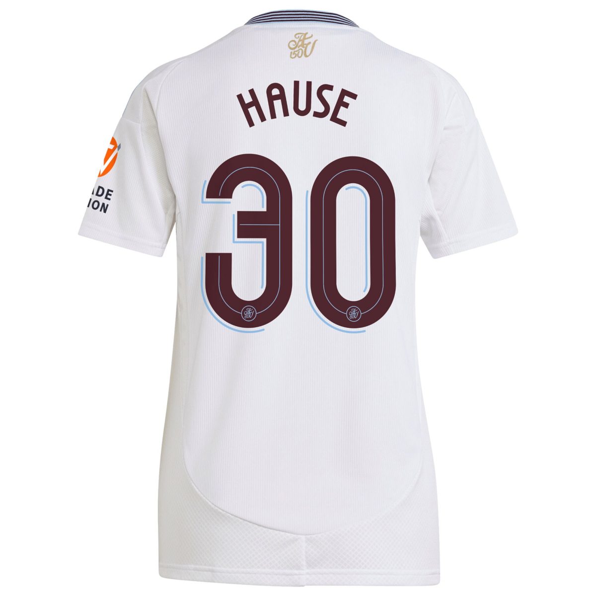 aston villa adidas away shirt 2024-25 – womens with hause 30 cup printing Collection | Official Aston Villa FC Gear Online