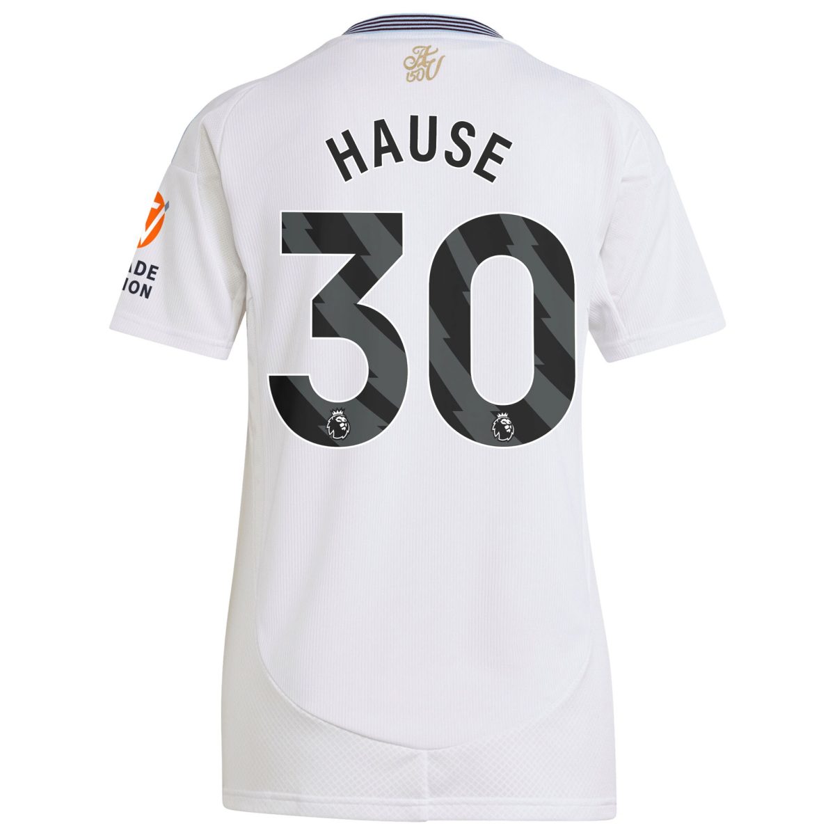 aston villa adidas away shirt 2024-25 – womens with hause 30 printing Collection | Official Aston Villa FC Gear Online