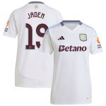 aston villa adidas away shirt 2024-25 – womens with jaden 19 cup printing Collection | Official Aston Villa FC Gear Online
