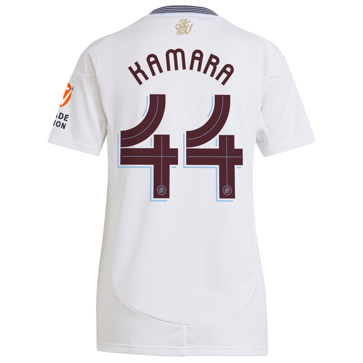 aston villa adidas away shirt 2024-25 – womens with kamara 44 cup printing Collection | Official Aston Villa FC Gear Online
