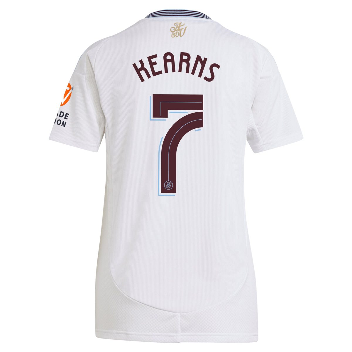 aston villa adidas away shirt 2024-25 – womens with kearns 7 cup printing Collection | Official Aston Villa FC Gear Online