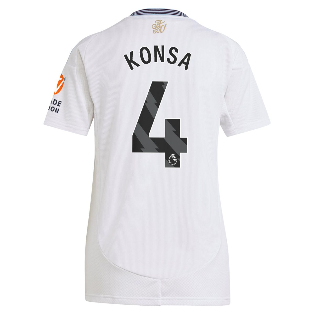 aston villa adidas away shirt 2024-25 – womens with konsa 4 printing Collection | Official Aston Villa FC Gear Online