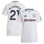 aston villa adidas away shirt 2024-25 – womens with m.asensio 21 printing Collection | Official Aston Villa FC Gear Online