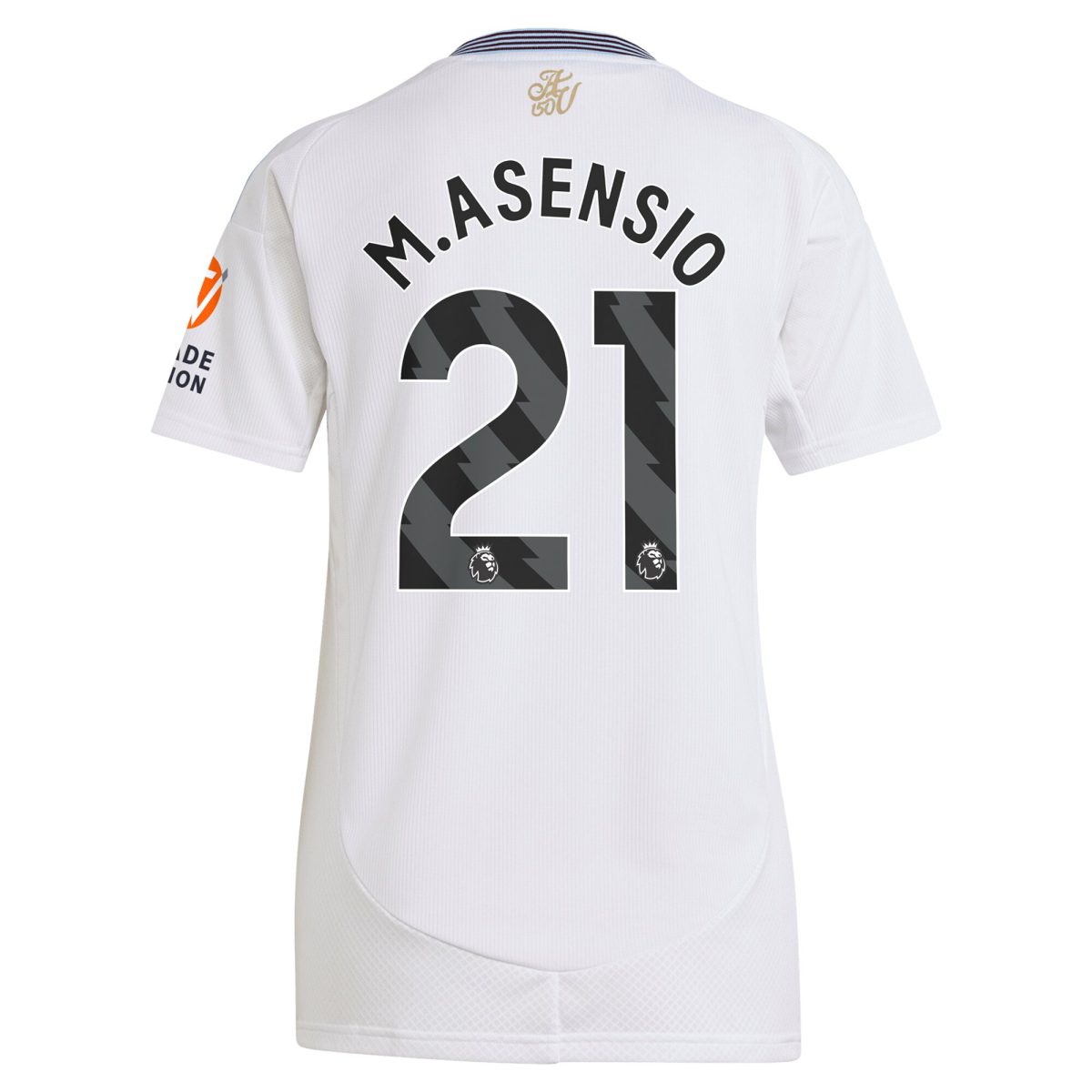 aston villa adidas away shirt 2024-25 – womens with m.asensio 21 printing Collection | Official Aston Villa FC Gear Online