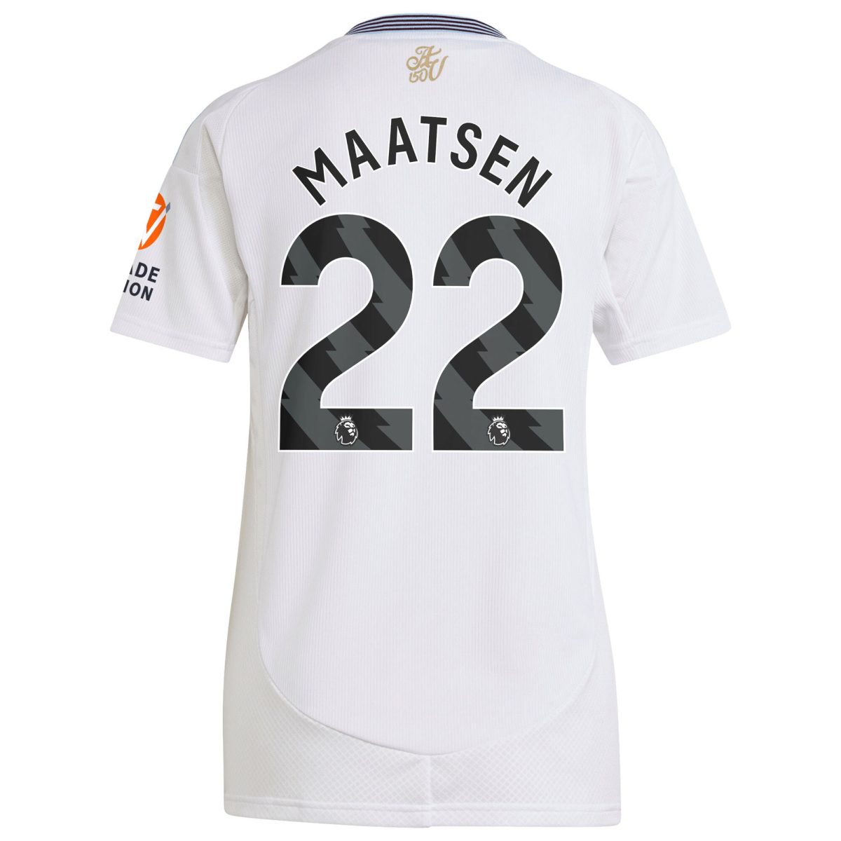 aston villa adidas away shirt 2024-25 – womens with maatsen 22 printing Collection | Official Aston Villa FC Gear Online