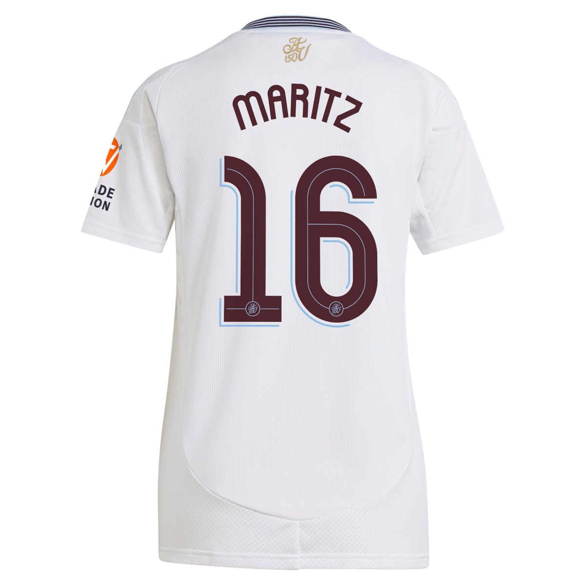 aston villa adidas away shirt 2024-25 – womens with maritz 16 cup printing Collection | Official Aston Villa FC Gear Online