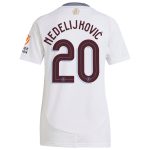 aston villa adidas away shirt 2024-25 – womens with nedeljković 20 cup printing Collection | Official Aston Villa FC Gear Online