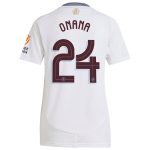 aston villa adidas away shirt 2024-25 – womens with onana 24 cup printing Collection | Official Aston Villa FC Gear Online