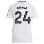 aston villa adidas away shirt 2024-25 – womens with onana 24 printing Collection | Official Aston Villa FC Gear Online