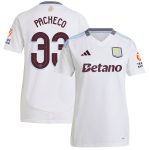 aston villa adidas away shirt 2024-25 – womens with pacheco 33 cup printing Collection | Official Aston Villa FC Gear Online