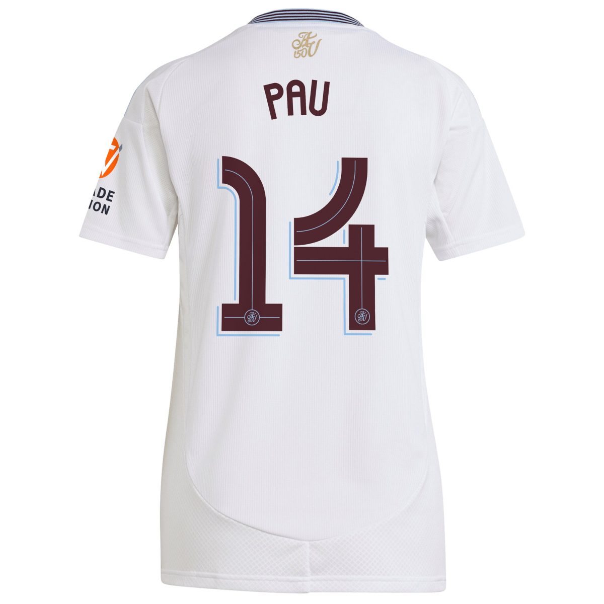 aston villa adidas away shirt 2024-25 – womens with pau 14 cup printing Collection | Official Aston Villa FC Gear Online