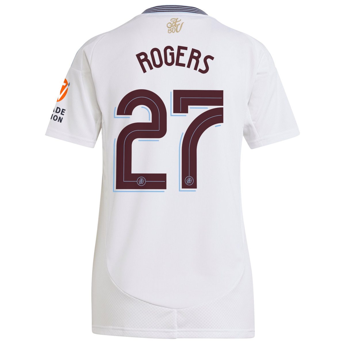 aston villa adidas away shirt 2024-25 – womens with rogers 27 cup printing Collection | Official Aston Villa FC Gear Online