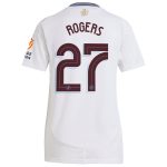aston villa adidas away shirt 2024-25 – womens with rogers 27 cup printing Collection | Official Aston Villa FC Gear Online